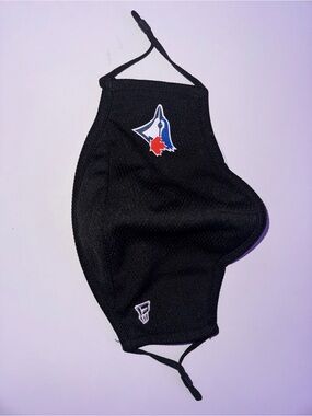 Toronto Blue Jays Rare Black Face Mask with Team Logo